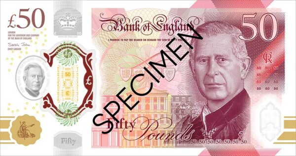 Stage Prop £50 Note (pack of 10) - Image 2