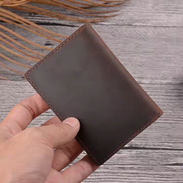 Leather Card Wallet (Various Colours)