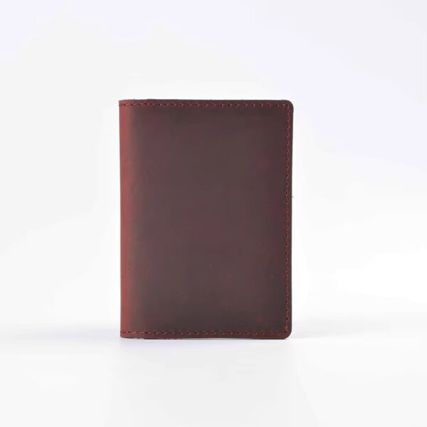 Leather Card Wallet (Various Colours) - Image 2